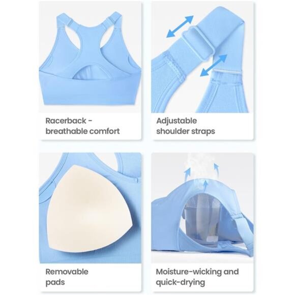 Sports Bras 3 Pack - Picture 6 of 7